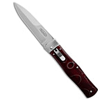 Image of Mikov 241 Predator Lever Lock Dagger Automatic Knife Raffir Red 3.75 Polish 9C87DD64