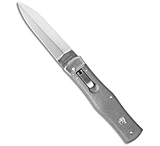Image of Mikov 241 Predator Leverlock Automatic Knife ABS Silver 3.75 Polish 3781393E