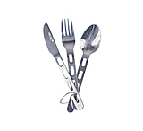 Image of MIL-TEC 3-Piece Stainless Steel Light Weight Eating Utensil