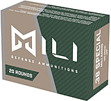Mili Ammunitions .300 AAC Blackout 125 Grain Jacketed Soft Point Brass Cased Rifle Ammunition