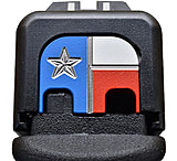 Image of MILSPIN Tri-Color Texas Flag Slide Back Plate