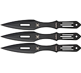 Image of Master Cutlery Fixed Blade Throwing Knife Set 3pc, 4in Double Edge