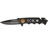 Image of Master Cutlery Speed Rescue Folding Knife, 3.5in, Aluminum Handle