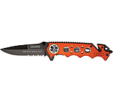 Image of Master Cutlery Speed Rescue Partially Serrated Assisted Open Folding Knife, 3.5in