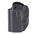 Mission First Tactical AIWB/OWB Series, Appendix/Inside/Outside Waistband Holster, Fits Springfield Hellcat Pro, Boltaron, Black, Ambidextrous, Includes 1" Belt Clip, HSFHCPROAIWBA-BL