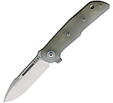 Image of MKM Clap Linerlock Jade 3.00 in Stainless Steel Folding Knife