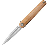 Image of MKM Flame Light Linerlock Natural FL02LNC 2.75 in Stainless Steel Folding Knife
