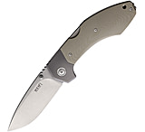 Image of MKM Hero Lockback Tan 3.50 in Stainless Steel Folding Knife