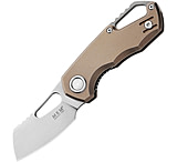Image of MKM Isonzo Linerlock Cleaver TI 2.00 in Stainless Steel Folding Knife