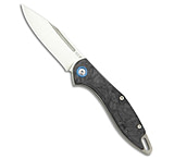 Image of MKM Burnley Fara Slip Joint Folding Knife Dark Matter Carbon Fiber 3 Satin 8A0653C1
