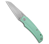 Image of MKM Ice MagnaCut Liner Lock Knife Tiffany Blue G-10 2.6 Stonewash 86996F68