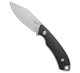 Image of MKM Pocket Tango 4 Fixed Blade Knife Carbon Fiber 2.91 Satin Elmax 3EA5D640