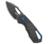 Image of MKM Voxnaes Isonzo Clip Point Liner Lock Knife Black FRN 2.25 Black 9039C175