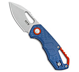 Image of MKM Voxnaes Isonzo Clip Point Liner Lock Knife Blue FRN 2.25 Stonewash 27240071