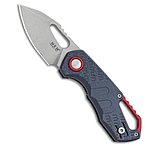 Image of MKM Voxnaes Isonzo Clip Point Liner Lock Knife Gray FRN 2.25 Stonewash A67DAC27