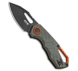 Image of MKM Voxnaes Isonzo Clip Point Liner Lock Knife Green FRN 2.25 Black 13471267