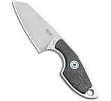 Image of MKM Voxnaes Mikro 2 Fixed Blade Knife Carbon Fiber 2 SW Sheepsfoot MR02-CF 3B1B0E42