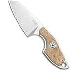 Image of MKM Voxnaes Mikro 2 Fixed Blade Knife Natural Canvas Micarta 2 SW Sheepsfoot B8E4BF74