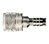 Image of Moeller 033487-10 Chrome Plated Brass Female Fuel Line Engine Connector For Suzuki 3/8" Barb