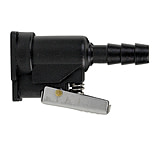 Image of Moeller 033410-10 Female 2 Prong Clip Fuel Line Engine Connector For Johnson/Evinrude Brp 5/16" Barb