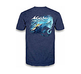 Image of Mojo Sportswear Company Fins Up Tails Down Marlin Scene Short Sleeve Pocket T - Mens