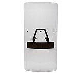 Image of Monadnock Peacekeeper I Shield W/ Ambidextrous Triangle Handle, 20" X 36" Clear