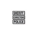 Image of Monadnock Reflective Police Label For Centurion Riot Suit