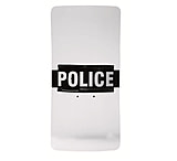 Image of Monadnock Shield Decal Police/sheriff/corrections/policia 5inch X 23inch White/black
