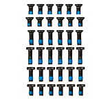Monstrum 6-48 Gunsmithing Screw Pack, 6mm, 8mm, and 10mm Length in Standard and Flat Head with Torx T10 Head, T24