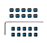Monstrum Gun Plug Screw Set for Rifle and Shotgun Receivers, Compatible Across Most Major Makes and Models, T25