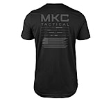 Image of Montana Knife Company MKC TACTICAL STACKED TEE - BLACK B3F947C0