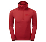 Montane Protium Lite Hooded Pull On Fleece - Mens, Extra Large, Acer Red, MPRLHACRX15
