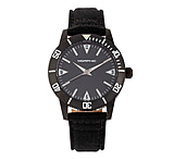 Image of Morphic M85 Series Canvas-Overlaid Leather-Band Watch