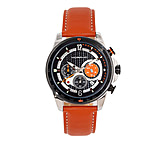 Image of Morphic M88 Series Chronograph Leather-Band Watch