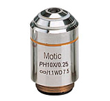 Image of Motic Instruments BA300 Series Research and Laboratory Microscopes, Motic SG01S02288 Phase Contrast Planachromatic Objectives 10x