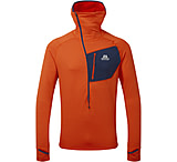 Mountain Equipment Eclipse Hooded Zip Tee - Men's, Magma/Medieval, 2XL, ME-005727 Mag-XXL