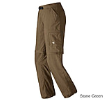 Image of Mountain Hardwear Mesa Convertible Pants - Women's - Khaki-Regular Inseam-12