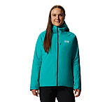 Mountain Hardwear Stretch Ozonic Insulated Jacket - Women's, Medium, Synth Green, 2015861360-Synth Green-M