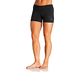 Image of 4 Inch Compression Short - Women's-Black-Small