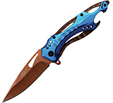 Image of Mtech Linerlock A/O 3.50 in Stainless Steel Assisted Opening Folding Knife