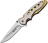 Image of Mtech Linerlock Gold Assisted Opening Folding Knife