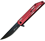 Image of Mtech Linerlock A/O Red 3.50 in Stainless Steel Assisted Opening Folding Knife
