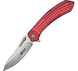 Image of Mtech Linerlock A/O Red MTA1201RD 3.50 in Stainless Steel Assisted Opening Folding Knife