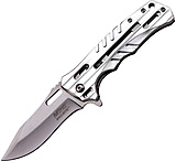 Image of Mtech Linerlock A/O Silver Folding Knife