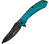 Image of Mtech Linerlock A/O Teal MTA1201TL 3.50 in Stainless Steel Assisted Opening Folding Knife
