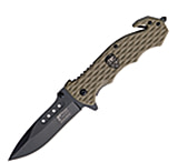 Image of Mtech Skull Linerlock A/O Knife