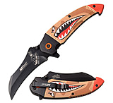 Image of Mtech Spring Assisted Folding Knive, 3.5in Blade, Bomb Girl Art, 3CR13 Knive