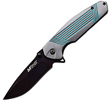 Image of Mtech Stripe Framelock A/O Folding Knife