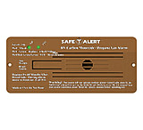 Image of MTI Industries Safe T Alert 35 Series Dual Lp/Co Alarm - Flush Mount