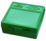 MTM 100 Round 38/357 Green Pistol Ammo Box, P100310